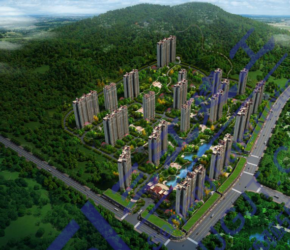 恒大山水城住宅區(qū)和地下室